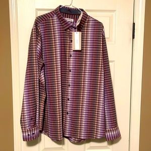 Tommy Bahama mens button violet dusk long sleeve